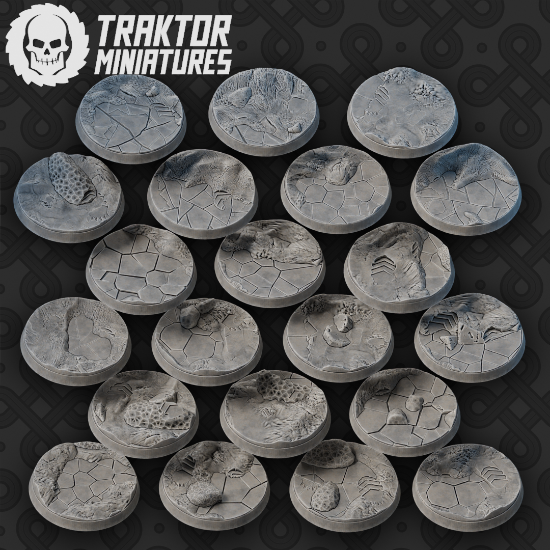 Jomsviking Frozen Waste 40mm Bases
